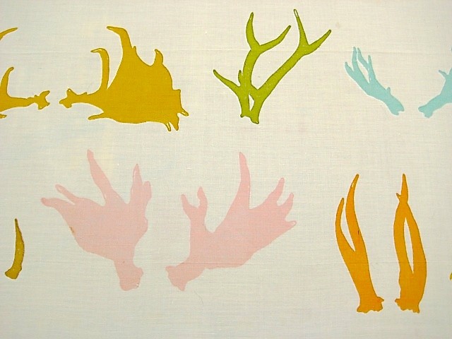 (many antlers) become silhouettes. (detail)