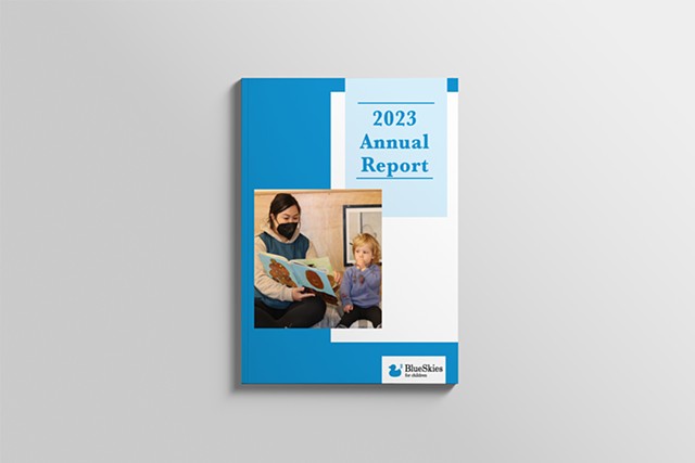 blueskies for children 2023 annual report