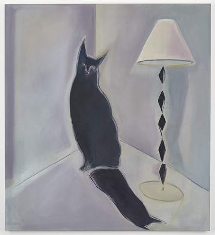 Untitled black cat, Upper West side apartment 