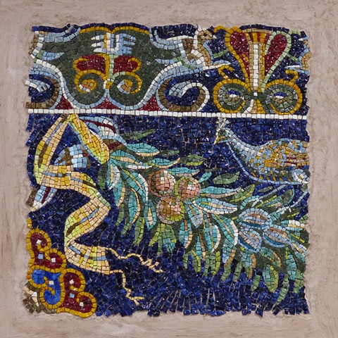 Herculaneum Tapestry Mosaic 