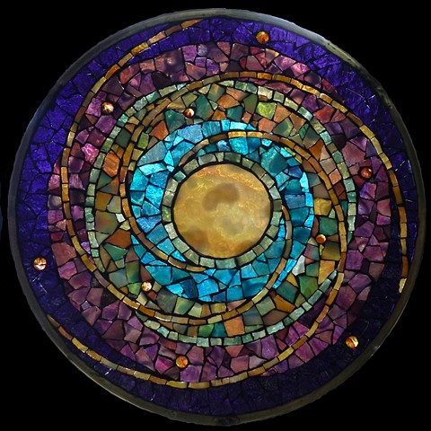 Stained Glass Mosaic by David Chidgey
