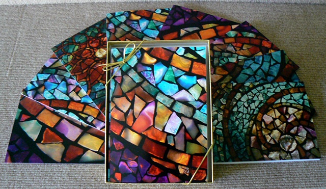Art Glass Mosaics Fine Art Greeting Cards