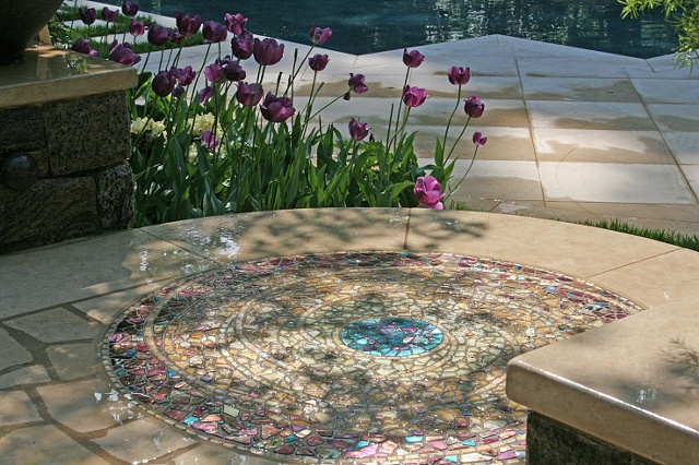 Planet, Mosaics, David Chidgey, Art Glass Mosaics