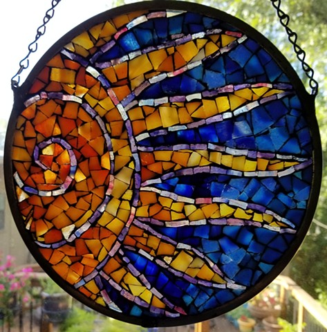 Stained Glass Mosaic Mandala Workshop by David Chidgey