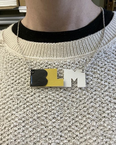 Black Lives Matter Paper Necklace Book