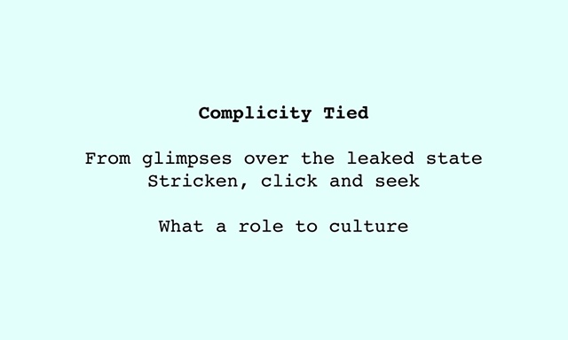 Complicity Tied