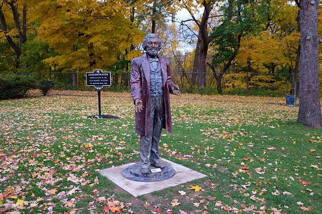 custom historical memorial monument Frederick Douglass statue 