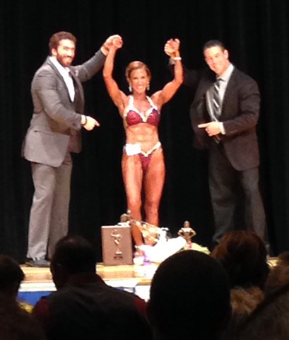 Model wins Award for Bodybuilding