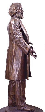 Frederick Douglass at the Rochester, NY Airport