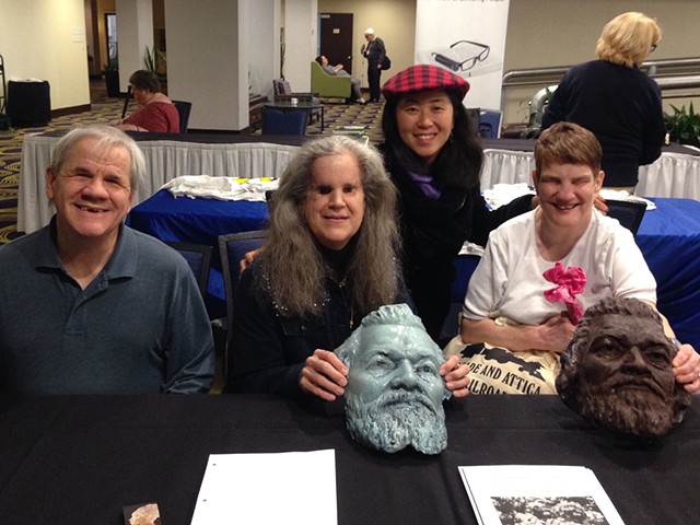 Rochester Blind Association hosts Frederick Douglass at Rochester Convention Center, Touchable Art