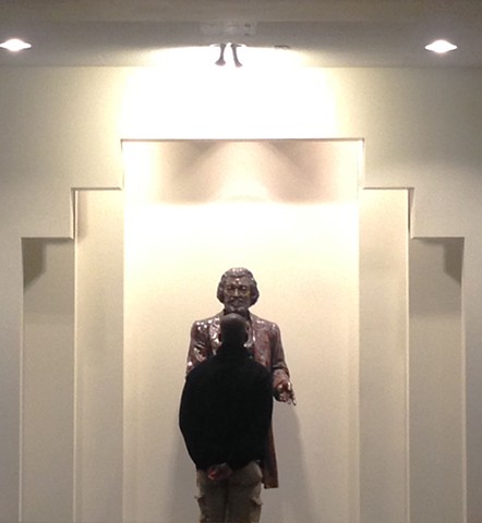 Intimate moment with Douglass at the Memorial Art Gallery