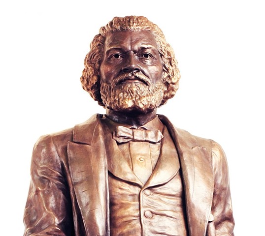 Frederick Douglass at the Rochester, NY Airport