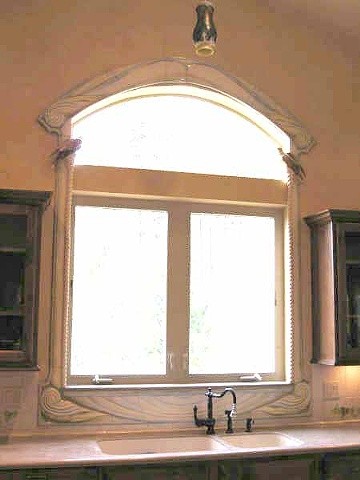 Young Eagles Ceramic Window Treatment
