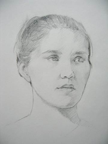 Sketch of Young Mother 