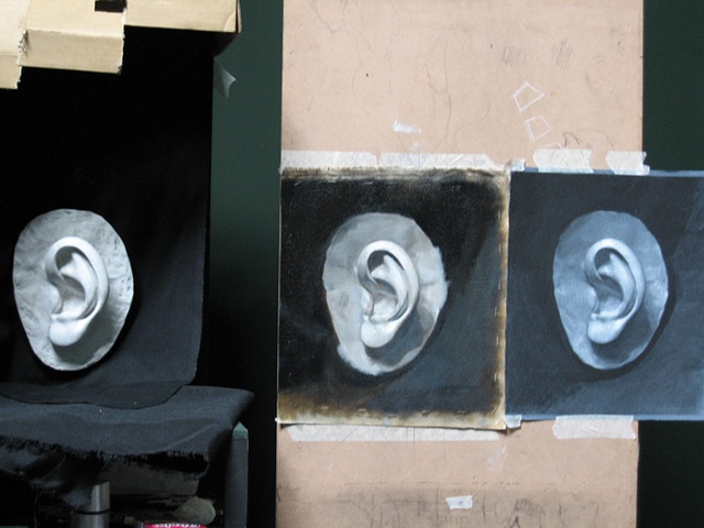 Academic Studies of Ear plaster cast
