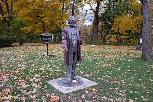 Bicentennial Frederick Douglass at Kelsey's Landing- last stop on the Underground Railroad