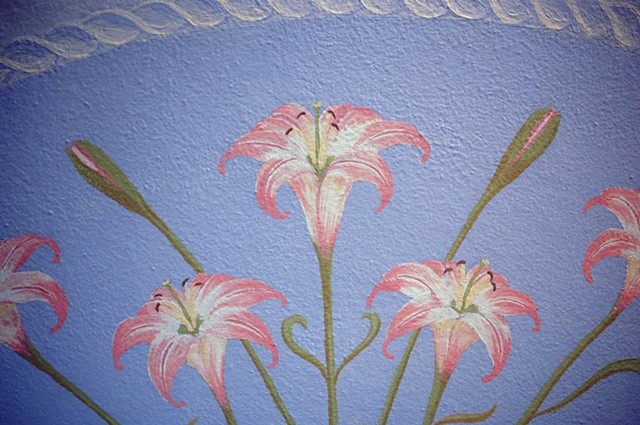Ferrari Floral Ceiling Mural