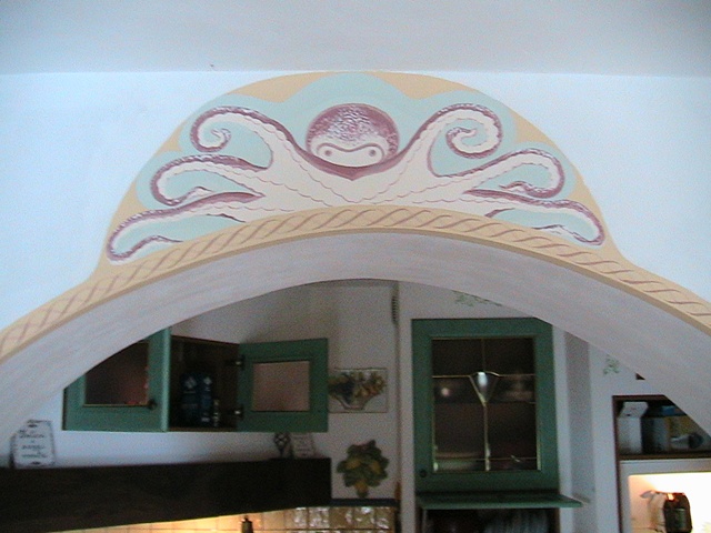 custom historical memorial mural italian decorative arts hand painting private villa