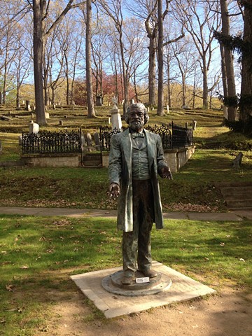Frederick Douglass at Mt Hope Cemetery