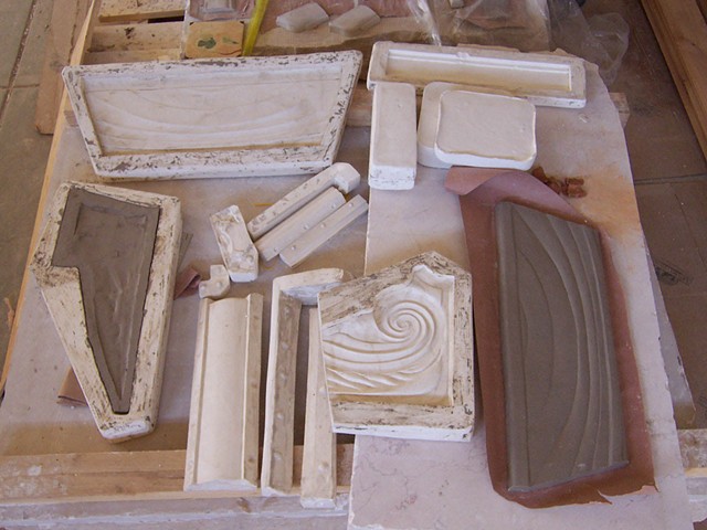 Making of Young Eagles Ceramic Window Treatment 
