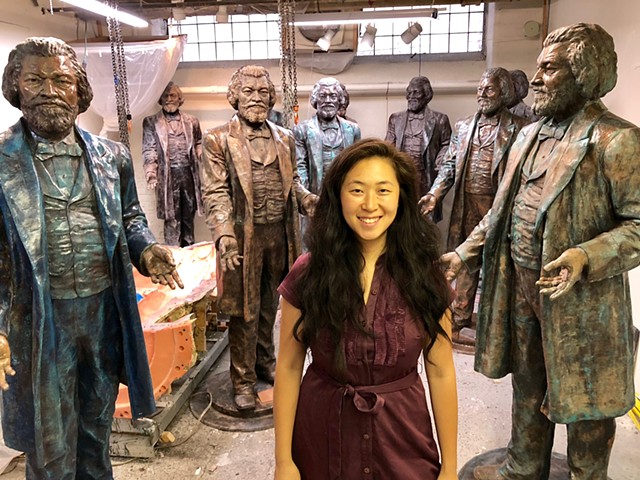13 Bicentennial Frederick Douglass Statues
