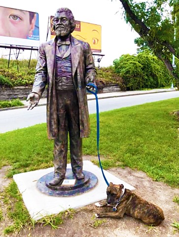 Douglass with Doggie
