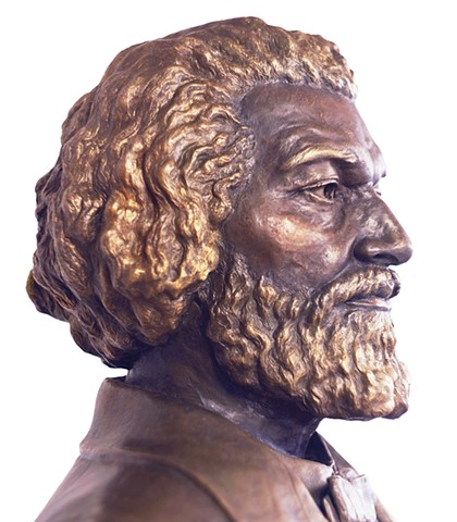 Frederick Douglass at the Rochester, NY Ariport