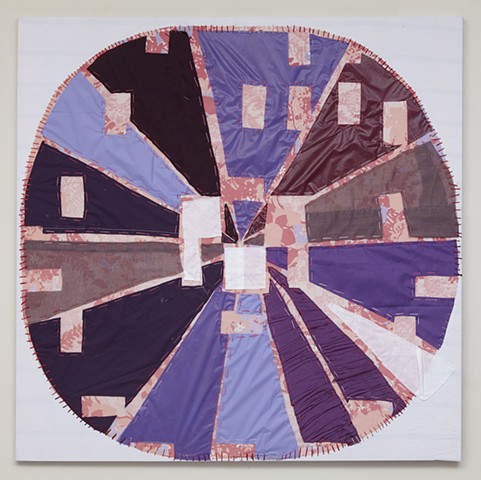 Sculpture, Mixed Media, Found Object, Textile, Fiber Art, Craft, Fabric, Thread, String, Yarn, Wood, Wire, Color, Pattern, Texture, Sewn, Weave, Tapestry, Quilt, Art, Brooklyn, New York, Feminist, Labor-intensive, Woman, Meditative, Wrapped
