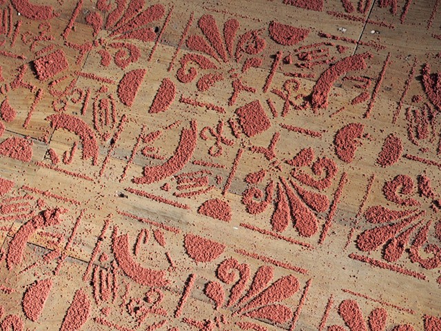 Kang Ya-Chu - Dirt Carpet # 5 (Portugal), 2018
