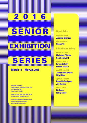 2016 Senior Exhibition Series