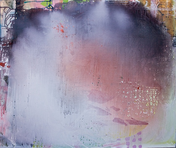 Jackie Saccoccio
Portrait (Sweetie), 2012
54 x 64 inches 
oil and mica on linen