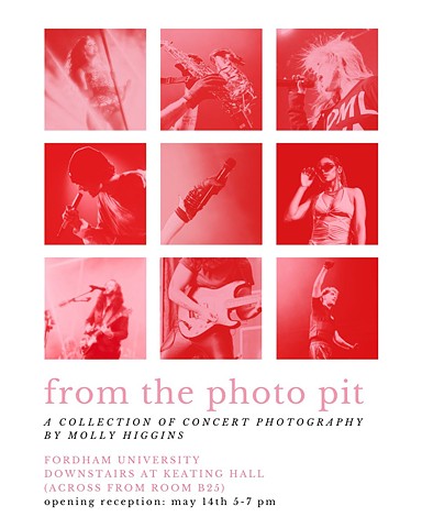 from the photo pit: A Collection of Concert Photography by Molly Higgins