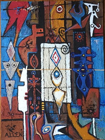 Diversity:  Paintings by Rob Allen