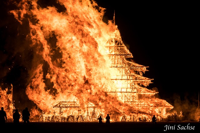 David Best, Temple, Best Temples, Burning Man, Burning Man 2016, The Burn, Fire