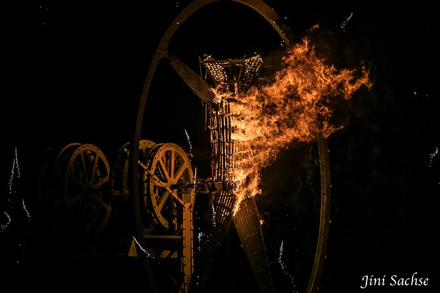 Burning Man 2016, Fire, Burn, Burning the Man