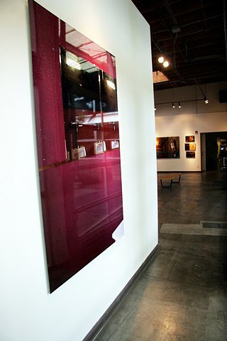Installation view of Le Barcito in Open/Closed show