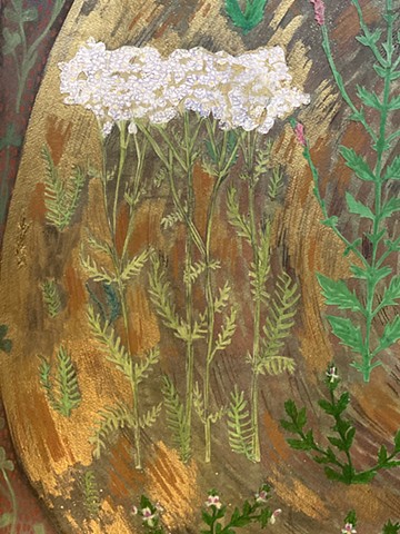 the garden i imagined detail : yarrow