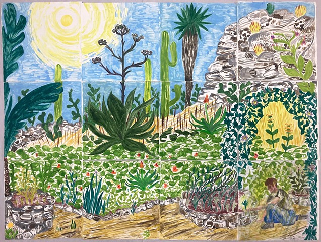 artemisia in the jardiÌ�n botaÌ�nico