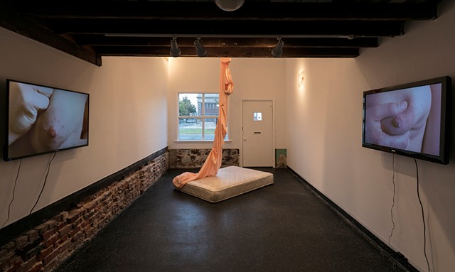 robyn leroy-evans motherhood art new orleans video photography sculpture installation fabric a growing dance 