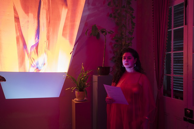 Forbidden Foods, The Crystal Efemmes, Robyn LeRoy-Evans, Cristina Molina, Ryn Wilson, Vanessa Centeno, artists, The Front, New Orleans, 2019
