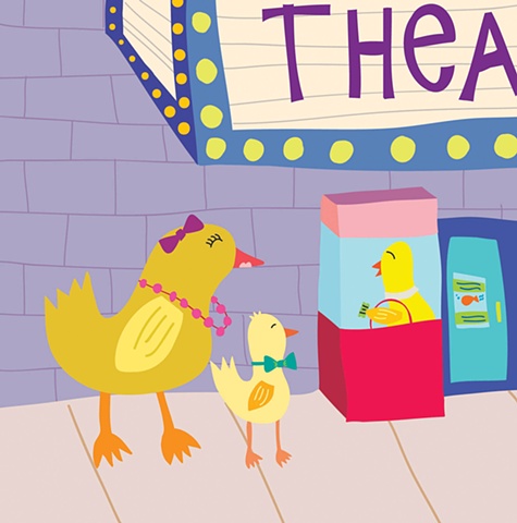 Fancy Ducks to the Theater