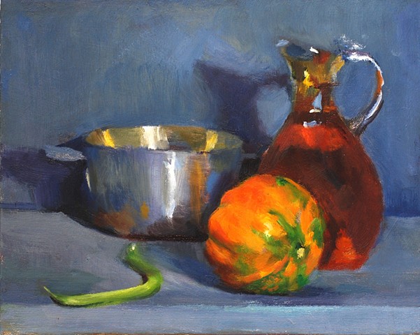 Squash,vinegar and bean