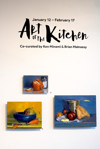 Art of the Kitchen show opening wall