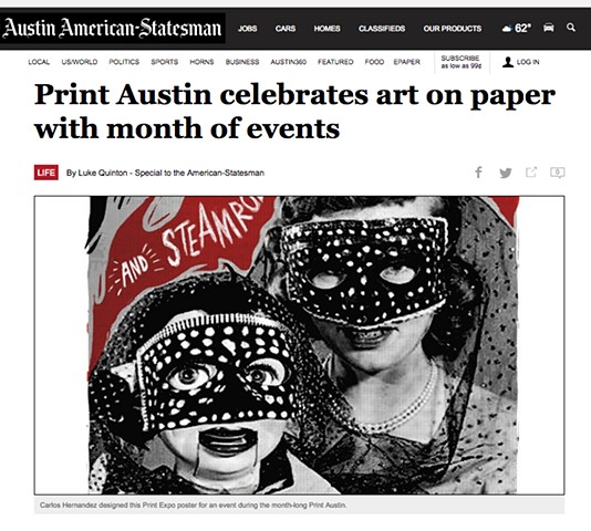 Print Austin celebrates art on paper with month of events