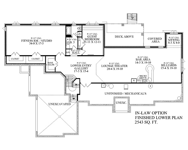 Houston - In Law Suite Finished Lower