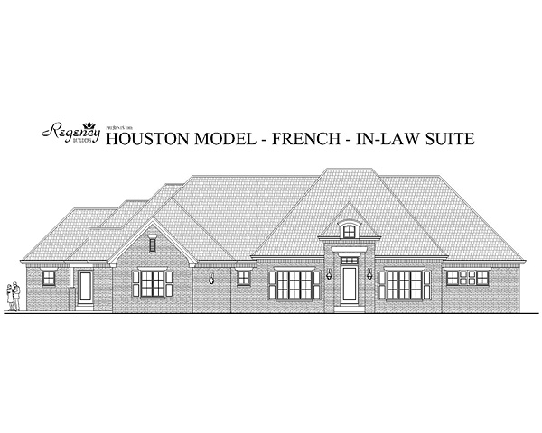 Houston - In Law Suite - French Elevation
