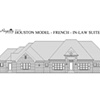 Houston - In Law Suite - French Elevation
