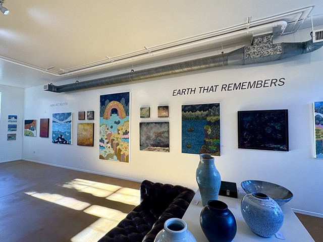 2005 - "EARTH THAT REMEMBERS". Tandem SOLO. Rubenstein Chan Contemporary Art. Carpinteria, CA