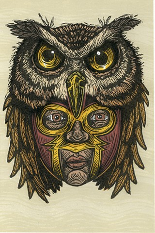 Tecolotechador (Owl Wrestler) 
