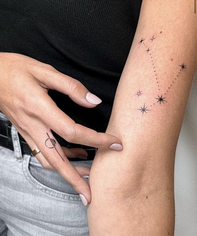 constellation tattoo Strange World Tattoo Calgary tattoos